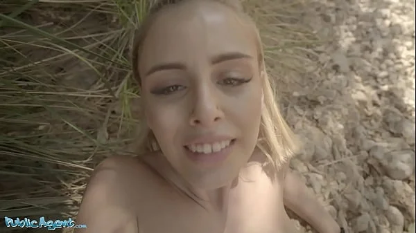 Public Agent Cute Spanish Blonde Lya Missy Fucked in the Forest