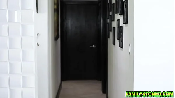 Stepbrother fucking his stepsister Michelles thighs