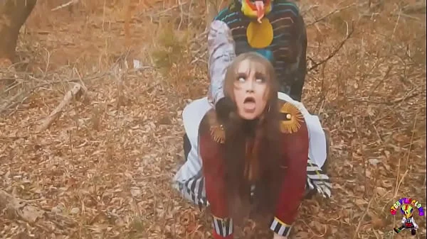 Fucking my step sister in the woods