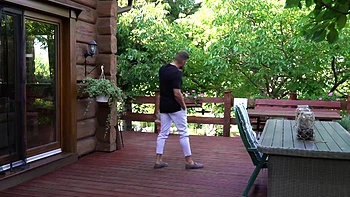 Hard initiation to the strap-on for Martina! - Jacquie et Michel TV