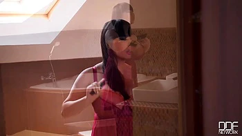 Carnal Moments - Busty Asian Crams Pink Pussy With Vibrator