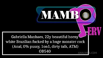 Gabriella Manhaes, 22y Beautiful Horny White Brazilian Fucked