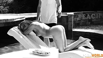 Sunbathing Blonde Cherry Kiss Takes DP Slamming From Pool Guys GP2614