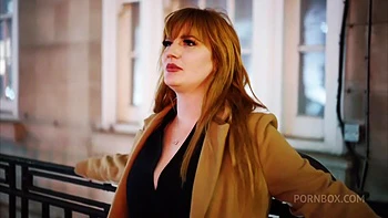 Cheating Curvy Redhead Takes a Creampie From 10 Inch Dick