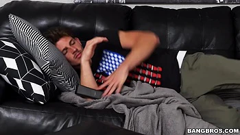 Karlee Grey makes her boyfriend tough by fucking a black guy