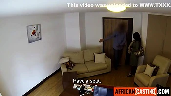 Dark Ebony In Bubble Butt Dark Skin Ebony Milf Rammed Pov Doggystyle In Amateur Casting