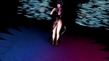 Big Boobs Asian MILF Naked Her Big Boobs and Butts Dance for You