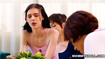 Sitting On Stepmom Lexi Lunas Lap