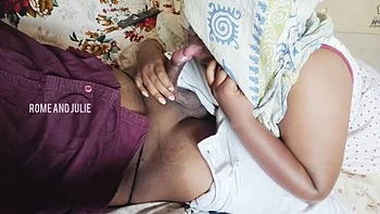 Tamil Stepmom Sucks Son's Cock - Homemade Blowjob