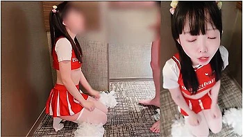 Im Touching My Dick A Dirty Cheer Girl Cheers Me Up With A Lot Of Ejaculation While Saying Dirty Talk