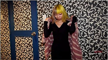 Blonde Japanese Cutie Takes Her First Black Cock And Creampie