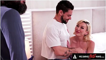 Horny Adira Allure Manages A Hot Bisexual Threesome With Her Friend And Husband