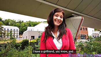 Classy cougar pounded in public