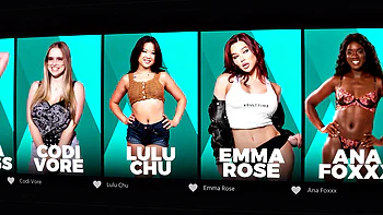 Naughty Petite Aria Valencia Gets LESBIAN GANGBANGED By Wild MILFs