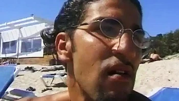 Anne Marie in the beach: Blowjob, Doggy  Cowgirl Porn