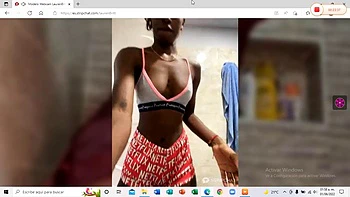 Brunette does webcam show in the shower: Big Ass, Fansly  Brunette Porn