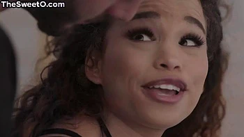 Petite hairycunt babe lovemaking with BF