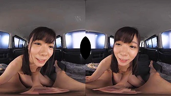 Japanese babe car fucking: Blowjob, Cowgirl  Pov VR Porn