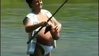 Sabrina,fishing-n-swimmin  ft. Sabrina Meloni: Big Tits, Babe  Brunette Porn