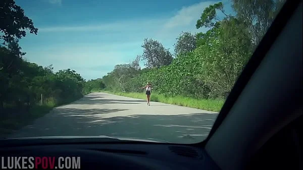 PICKING UP A HITCHHIKER IN THE AUSTRALIAN OUTBACK