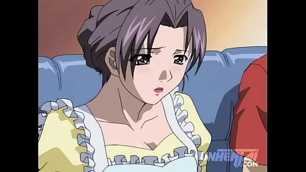 Touching My Step Mom While Talking To A Friend And She Gets Horny | Hentai Uncensored