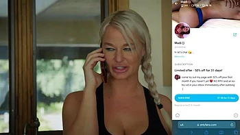 Mature stepmom checks my erection problem: Blowjob, Big Tits  Big Ass Porn