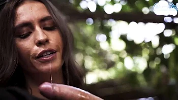 Camsoda - Gloved MILF giving head to bound hardcore cock