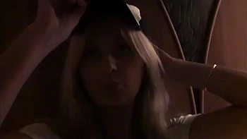 Filthy slut college bends over the lavatory to piss