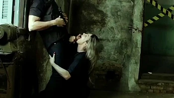 Beautiful and hot blonde with a big tail moaning and cumming while giving her pussy and very tasty spit: Porn