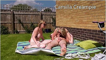 In The Garden With The Creampies And Mackenzie Promo