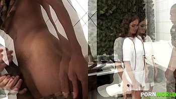 Nurse Gets a Protein Mask