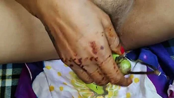 Madhu's Tight Indian Pussy Dripping Wet - Homemade Wife Cheating Close-Up