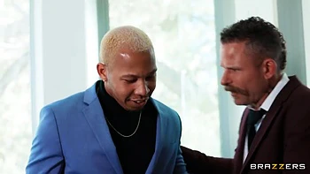 Ricky Johnson And Angela White - Wants To Taste Her Business Partners Big Black Cock