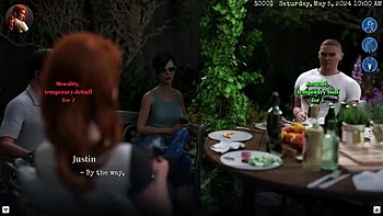 Unexpected Grill Visit Turns Hot - Topless Surprise Sex in 3D Hentai Animation