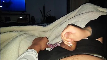 She Likes To Touch Me Until Massive Cumshots