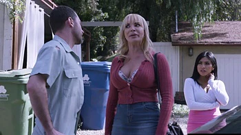 Ember Snow, Dana Dearmond, and James Deen in a hot threesome