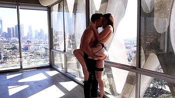 Freya Parker and Ramon Nomar in a steamy 69 position, showcasing sensual foreplay and pussy licking.