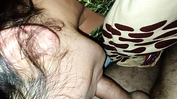Stepdad Fucks My Mouth and Throat Before Cumming Inside Me - Amateur Blowjob