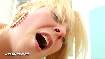 Sexually Attractive Blond Bitch Marion Gets Her Booty Fucked