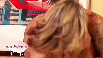 Slutty Blonde Milf Jodi West Is Being Fucked By That Inked Stud