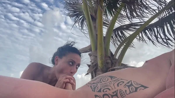 I suck Dorian Del Isla on the beach in Tulum