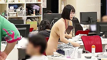 The Only One Without Clothes In The Office! An Sod Female Employee Learns The Value Of Nakedness Through Her Own Experience. Would You Like To Try Entering The Mens Bath With Just A Towel? Mission Test Play Edition. In-office Exposure & Semen Collection