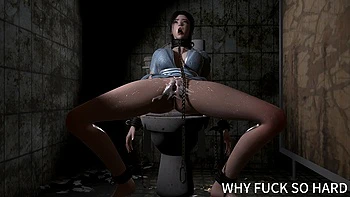 3D Cute Asian Skinny Slut Have Her First Time BDSM Sex