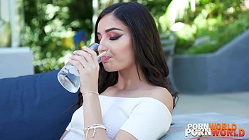 Slutty Brunette Emily Willis Talks Boyfriend Into Steamy Threesome After She Is Caught Cheating