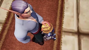 Sex in the Throne Room - Warcraft Porn Parody