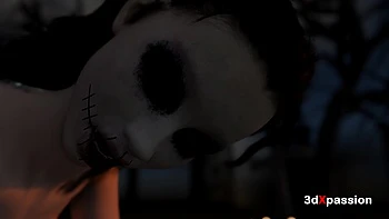 Halloween Orgy on the Bare Ground - Pumpkin Patch Pleasure: A Secret Orgy in the Graveyard