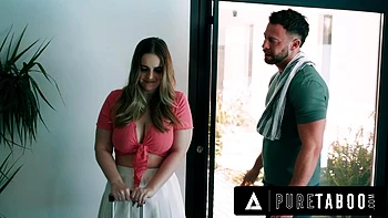 PURE TABOO Pervert Lonely Man Accepts To Host Homeless Codi Vore IF He Can Watch Her Take Showers