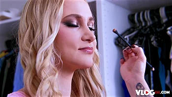 Blonde Beauty Babe Ivi Rein Gets A BTS Kitchen Fuck