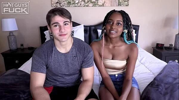 Ebony Teen Destiny Looks Sexy As Fuck Taking Carsons Cock!