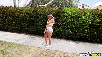 Kaia Is All Smiles All Tits